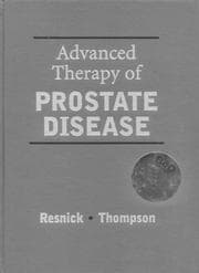 Tapa de Advanced therapy of prostate disease
