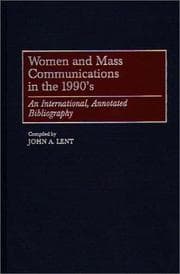 Tapa de Women and mass communications in the 1990's