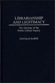 Tapa de Librarianship and legitimacy