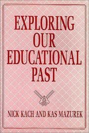 Tapa de Exploring our educational past