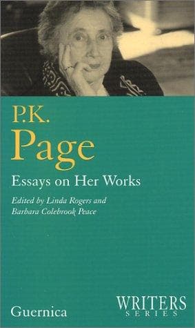 Tapa de P. K. Page