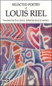 Tapa de Selected Poetry of Louis Riel (Picas Series)