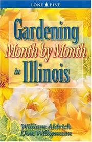 Tapa de Gardening Month by Month in Illinois