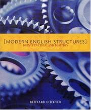 Tapa de Modern English structures