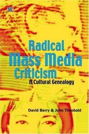 Tapa de Radical Mass Media Criticism