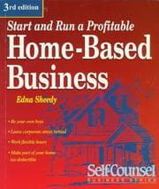 Tapa de Start and Run a Profitable Home-Based Business (Self-Counsel Business Series)