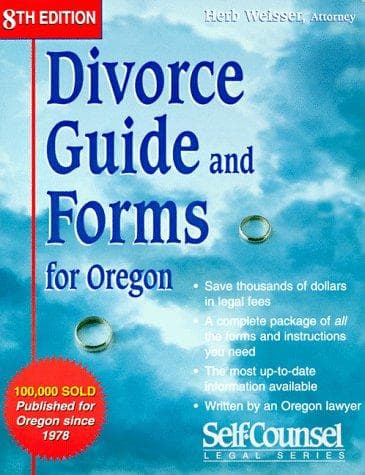 Tapa de Divorce guide and forms for Oregon