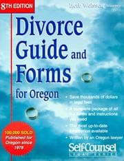 Tapa de Divorce guide and forms for Oregon