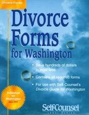 Tapa de Divorce Forms for Washington: Complete Forms Necessary to Obtain Your Divorce