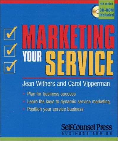 Tapa de Marketing your service