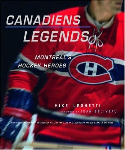 Tapa de Canadiens Legends