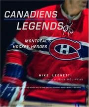 Tapa de Canadiens Legends