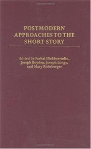 Tapa de Postmodern approaches to the short story