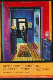 Tapa de Dictionary of American young adult fiction, 1997-2001