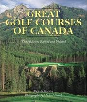 Tapa de The Great Golf Courses of Canada