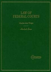 Tapa de The law of federal courts