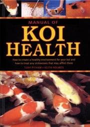 Tapa de Manual of koi health