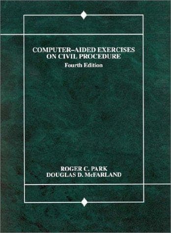 Tapa de Computer-aided exercises on civil procedure