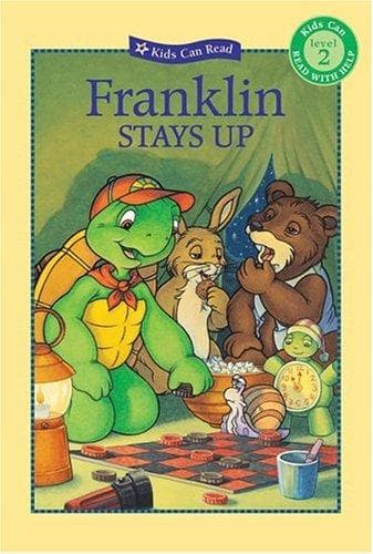 Tapa de Franklin Stays Up (Kids Can Read)