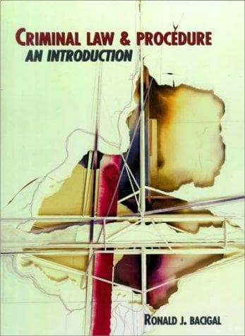 Tapa de Criminal law and procedure