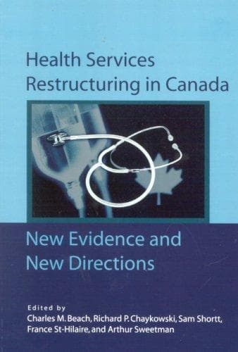 Tapa de Health services restructuring in Canada