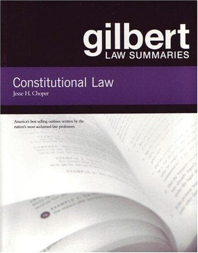 Tapa de Gilbert Law Summaries
