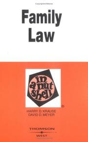 Tapa de Family Law