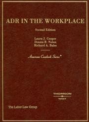 Tapa de ADR in the workplace