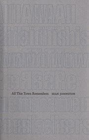 Tapa de All This Town Remembers