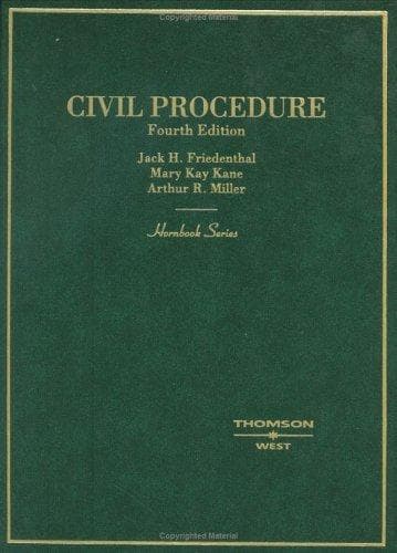 Tapa de Civil procedure