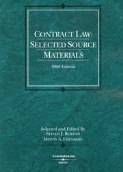 Tapa de Contract Law
