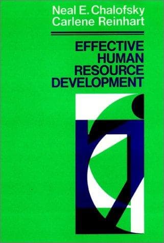 Tapa de Effective human resource development