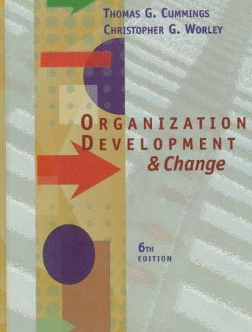 Tapa de Organization Development and Change