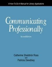 Tapa de Communicating professionally