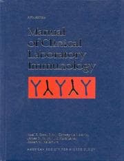 Tapa de Manual of clinical laboratory immunology