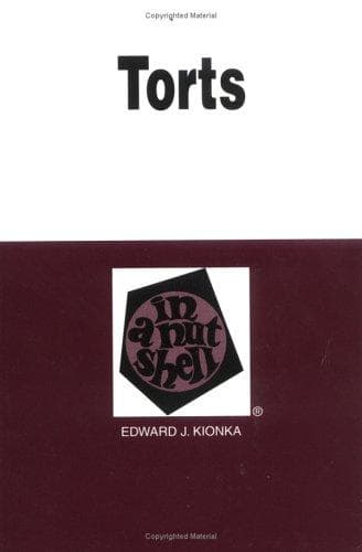 Tapa de Torts in a nutshell