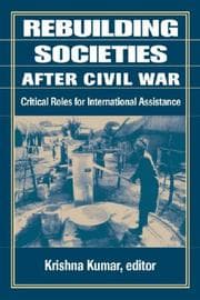 Tapa de Rebuilding Societies After Civil War