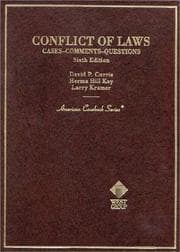 Tapa de Conflict of laws