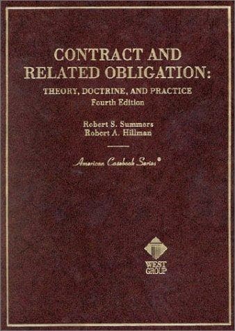 Tapa de Contract and Related Obligation