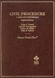 Tapa de Civil procedure