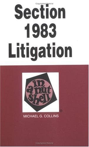 Tapa de Section 1983 Litigation in a Nutshell (Nutshell Series)
