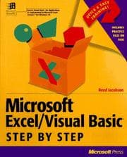 Tapa de Microsoft Excel/Visual Basic step by step