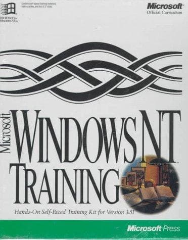 Tapa de Microsoft Windows Nt Training