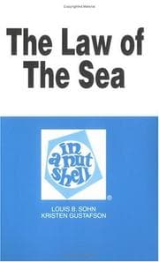 Tapa de The law of the sea in a nutshell