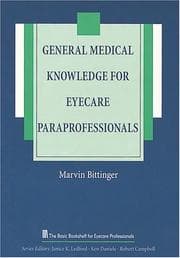 Tapa de General medical knowledge for eyecare paraprofessionals