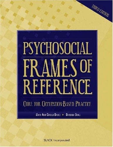 Tapa de Psychosocial frames of reference