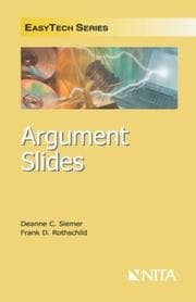 Tapa de Argument slides