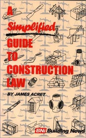 Tapa de A Simplified Guide to Construction Law