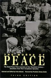 Tapa de The words of peace