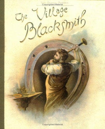 Tapa de The village blacksmith